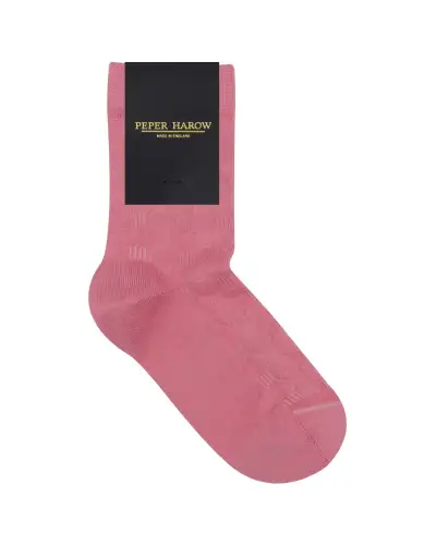 Women PEPER HAROW Battenberg Womens Socks - Pink £15.00