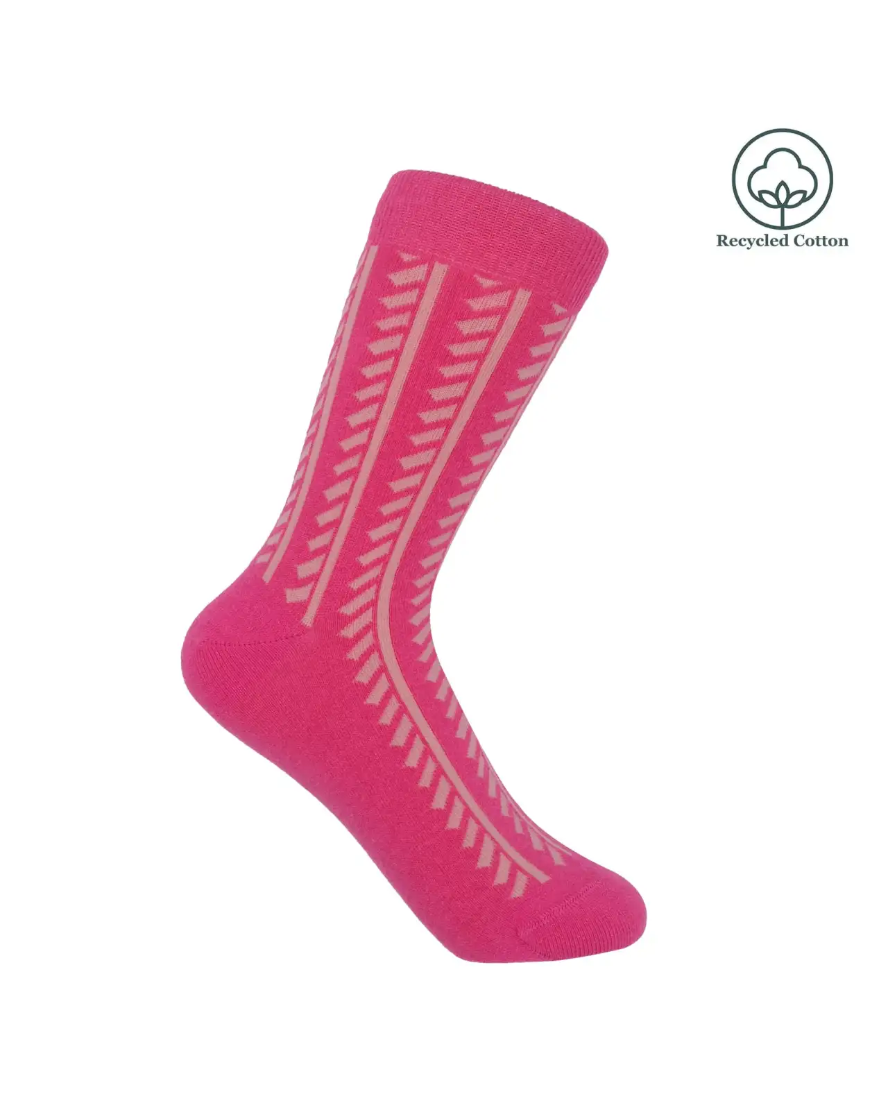 Women PEPER HAROW Vector Stripe Womens Socks - Pink £13.00