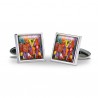 Others Fox and Chave Klimt Multi Cufflinks £29.00