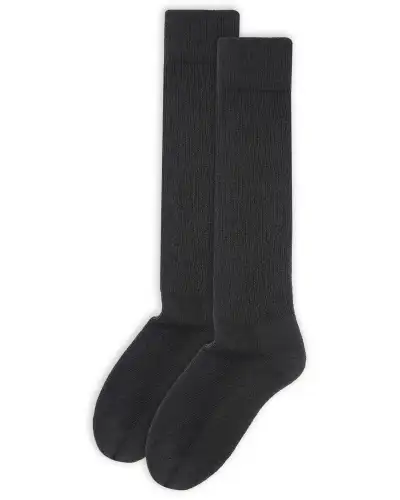 Men PEPER HAROW Cashmere Wool Boot MenS Socks Bundle - Black Charcoal £41.00