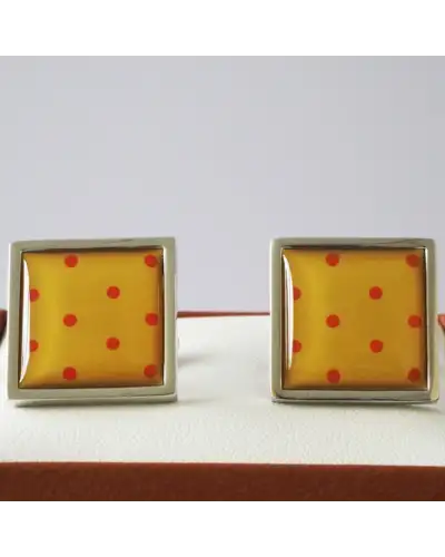 Men PEPER HAROW Grooms Set - Diamonds Red Socks Honey Cufflink £41.00