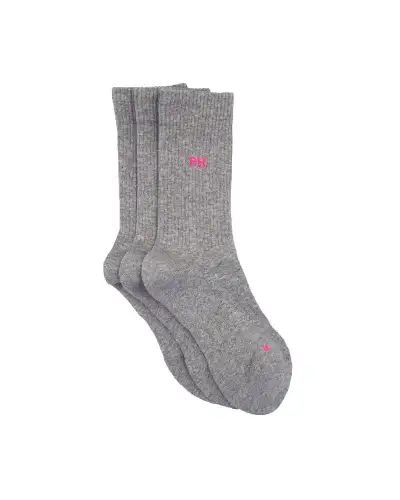 Women PEPER HAROW 3 Pack Essential Womens Sport Socks - Grey £27.00