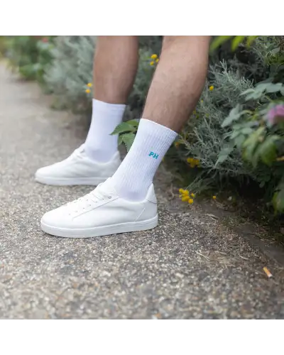 Men PEPER HAROW 3 Pack Essential Mens Sport Socks - White £30.00