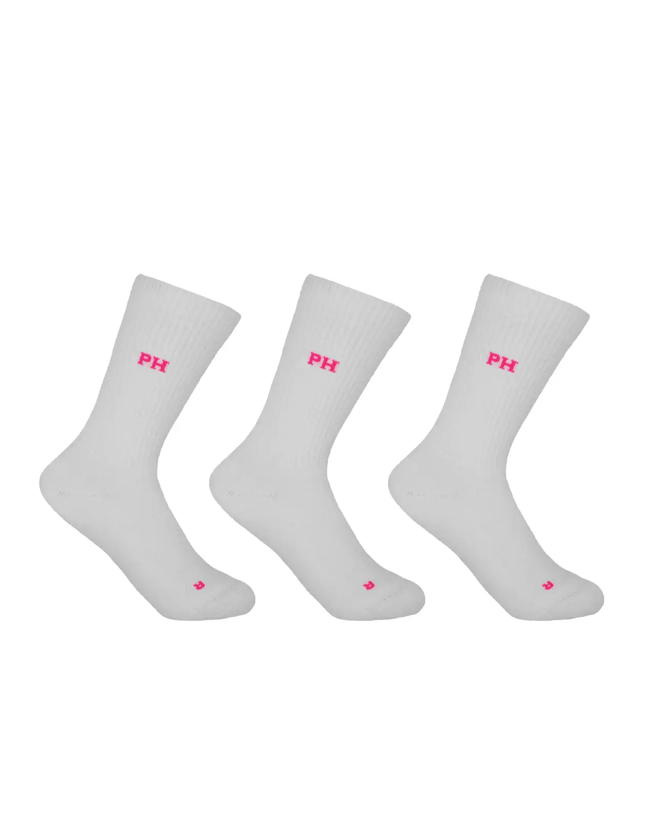 Women PEPER HAROW 3 Pack Essential Womens Sport Socks - White £27.00