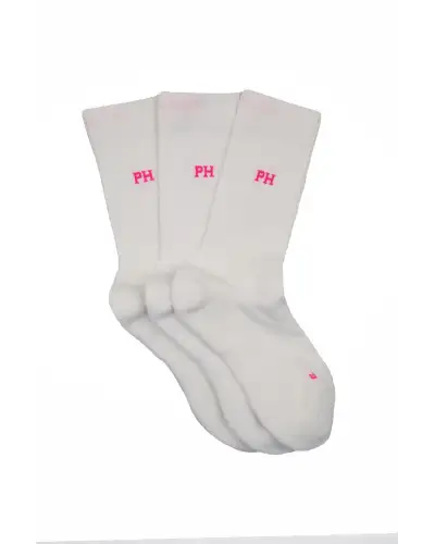 Women PEPER HAROW 3 Pack Essential Womens Sport Socks - White £27.00