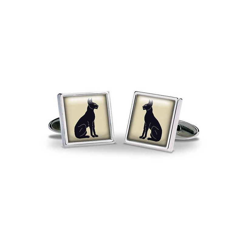 Others Fox and Chave Egyptian Cats Cufflinks £29.00