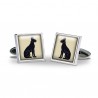 Others Fox and Chave Egyptian Cats Cufflinks £29.00