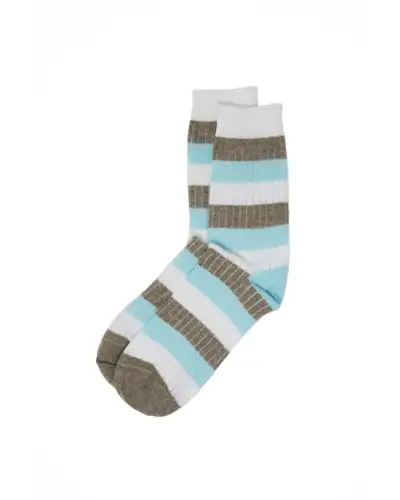 Women PEPER HAROW Chord Womens Socks - Turquoise £13.00