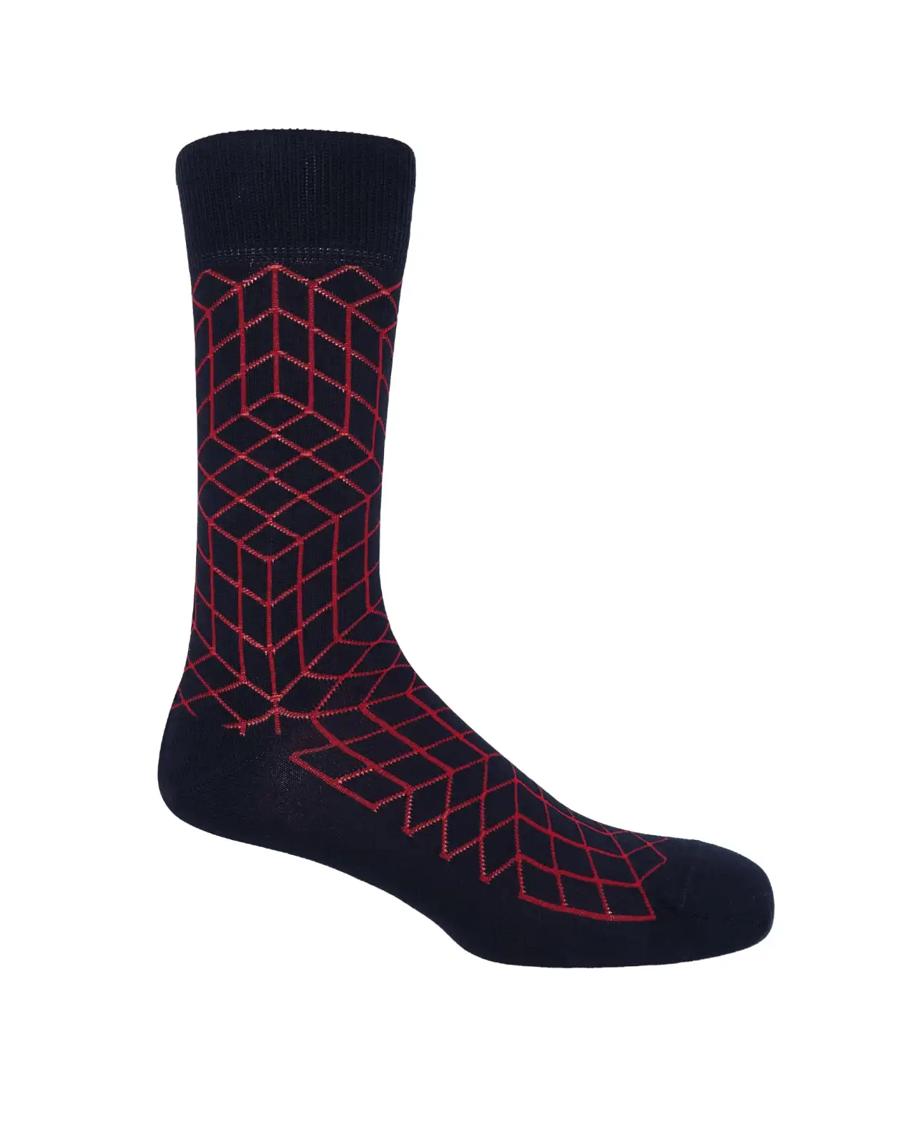 Men PEPER HAROW Puzzle Mens Socks - Black £16.00
