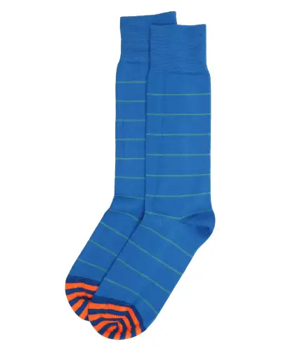 Men PEPER HAROW Thin Stripe Mens Socks - Blue-PH-8568152785070 £16.00