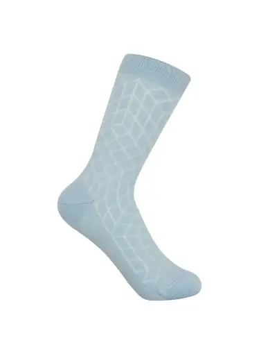 Women PEPER HAROW Puzzle Womens Socks - Blue £15.00