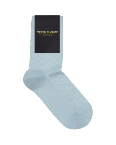 Women PEPER HAROW Puzzle Womens Socks - Blue £15.00
