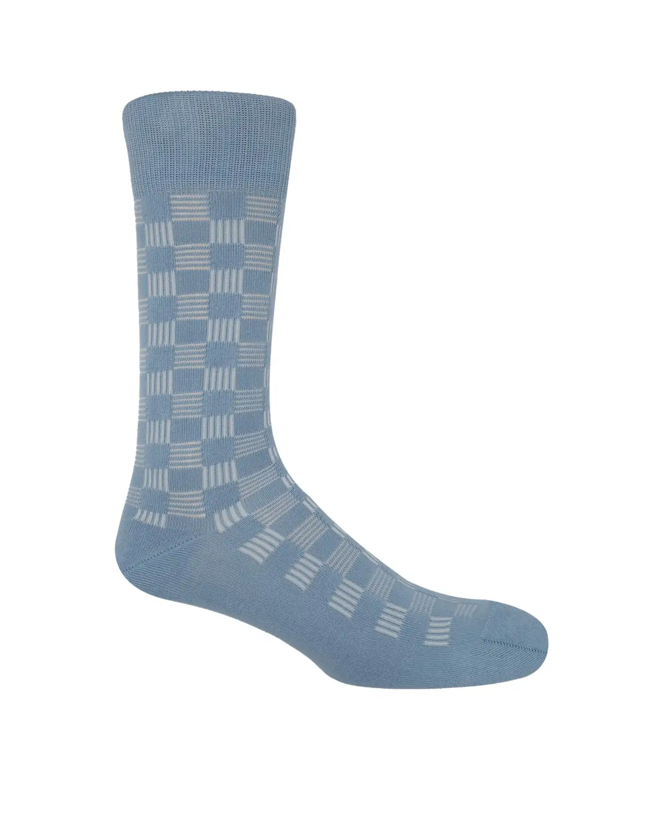 Men PEPER HAROW Battenberg Mens Socks - Blue £16.00