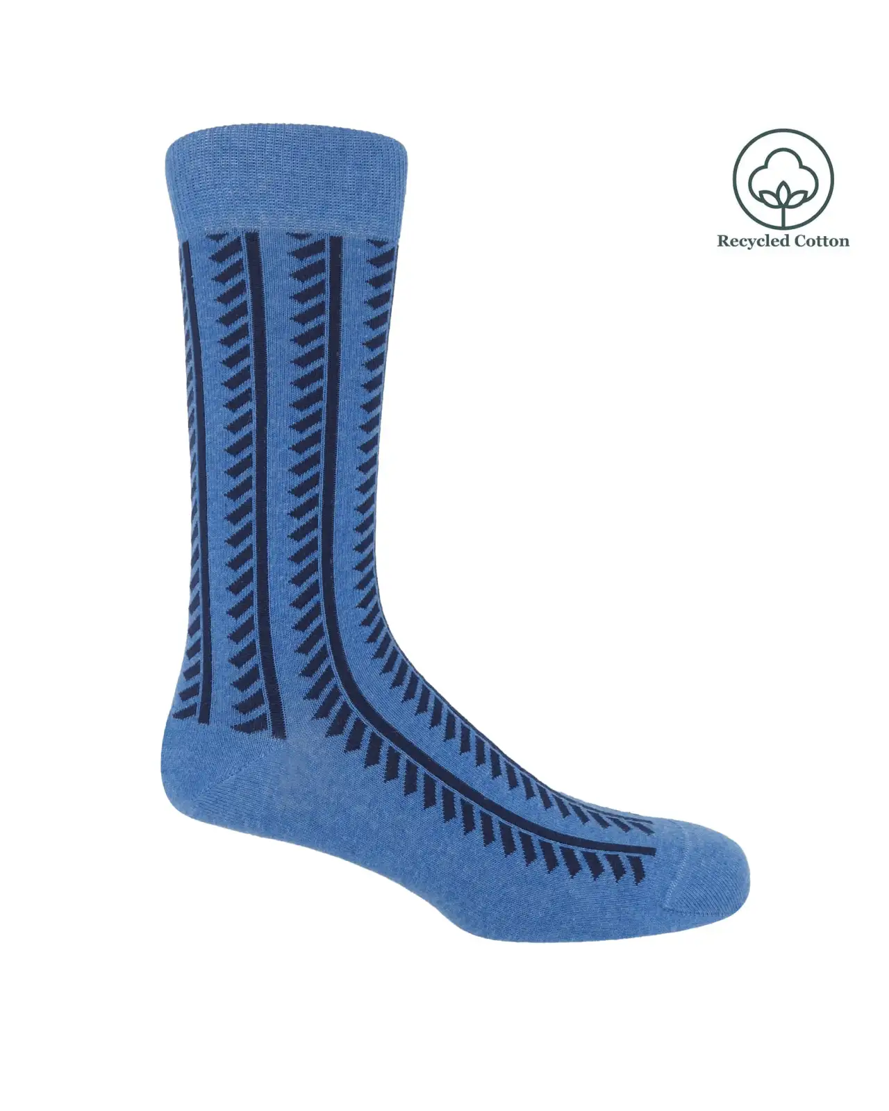 Men PEPER HAROW Vector Stripe Mens Socks - Blue £14.00