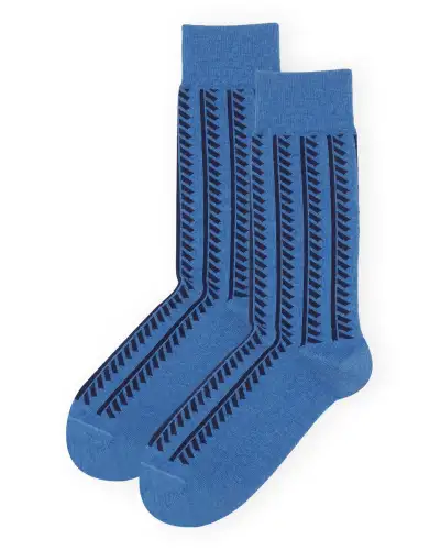 Men PEPER HAROW Vector Stripe Mens Socks - Blue £14.00