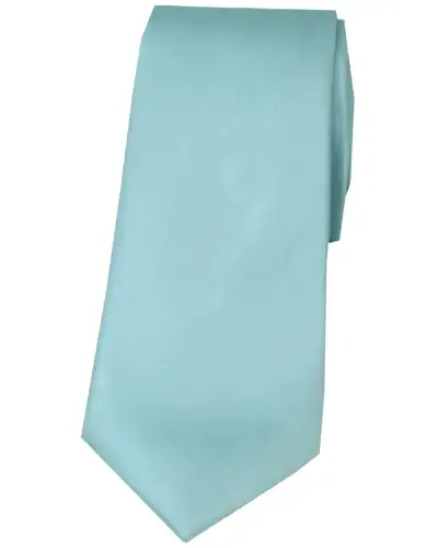 Thin Ties Soprano Ties Soprano Sky Blue Satin Silk Thin Tie £14.00
