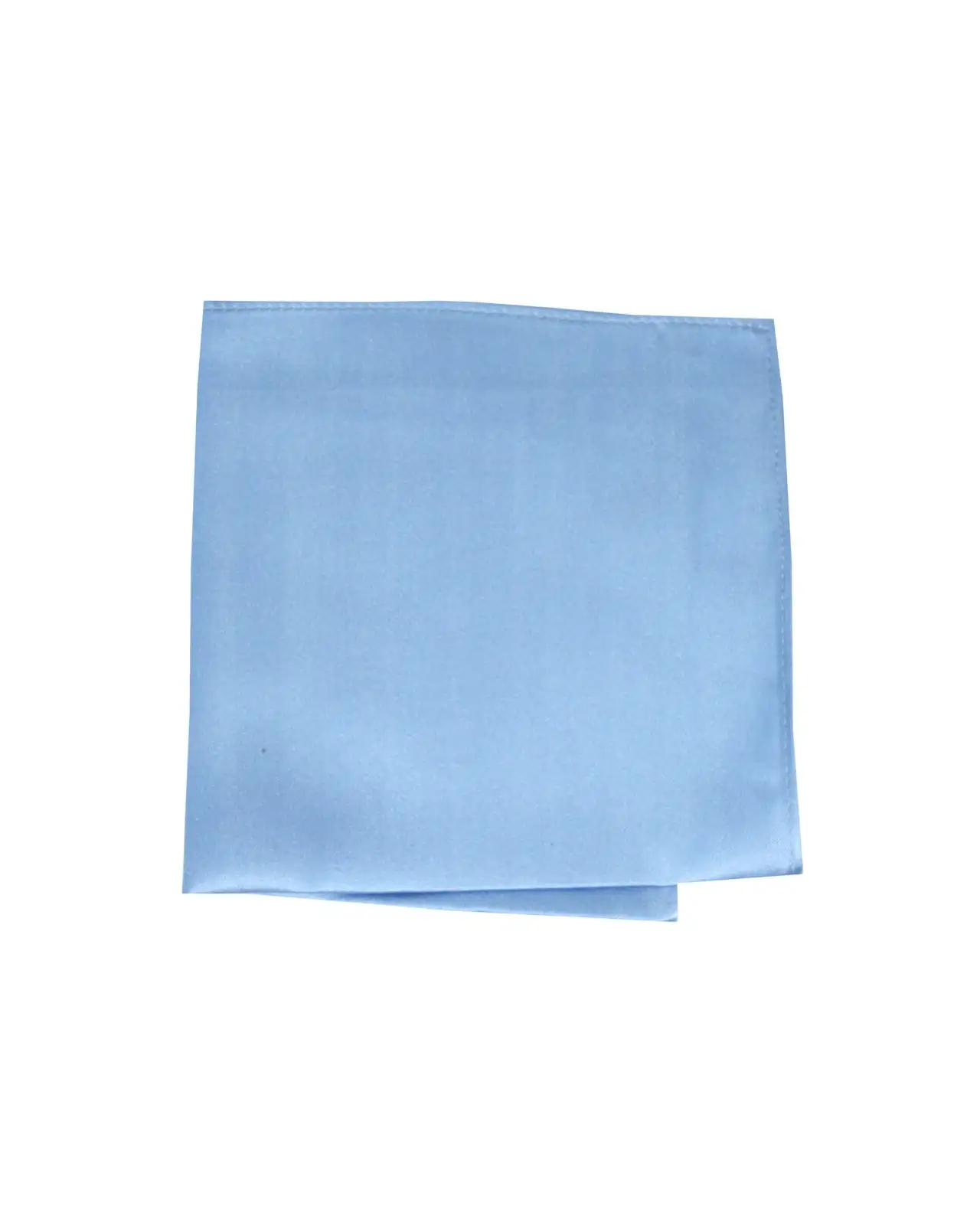 Pocket Square Soprano Ties Soprano Sky Blue Satin Silk Mens Pocket Square-ST-HANKWQ-SKY-BLUE-B £15.00
