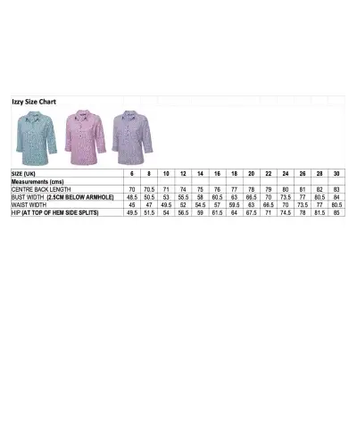 Tops Vortex Designs Izzy Jade 3 4 Sleeve With Collar-VD-9340859810113 £25.00