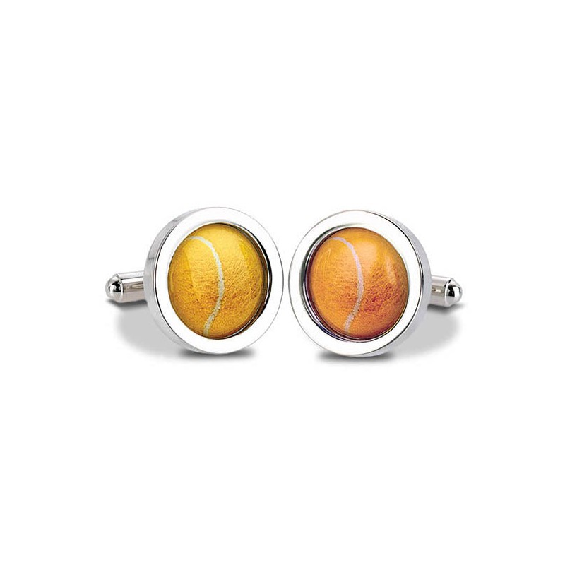 Others Fox and Chave Tennis Ball Cufflinks-FC-2405 £29.00