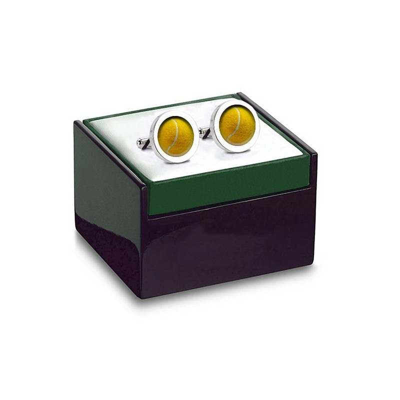 Others Fox and Chave Tennis Ball Cufflinks-FC-2405 £29.00