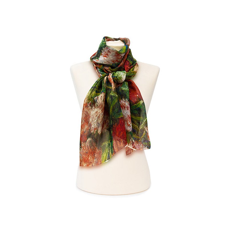 Scarves Fox and Chave Renoir Peony Chiffon Scarf £52.00