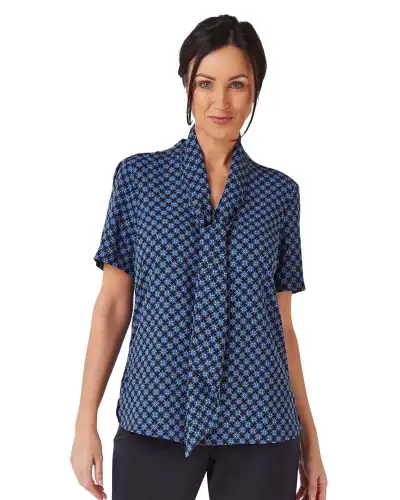 Scarves Vortex Designs Sarah Bonnie Navy Scarf £7.00