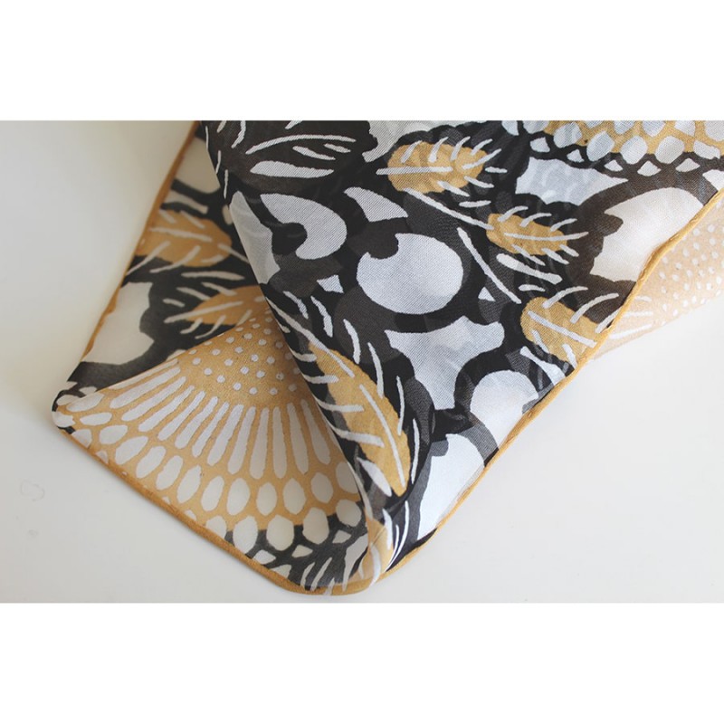 Scarves Fox and Chave Japanese Chrysanthemum Chiffon Scarf £52.00