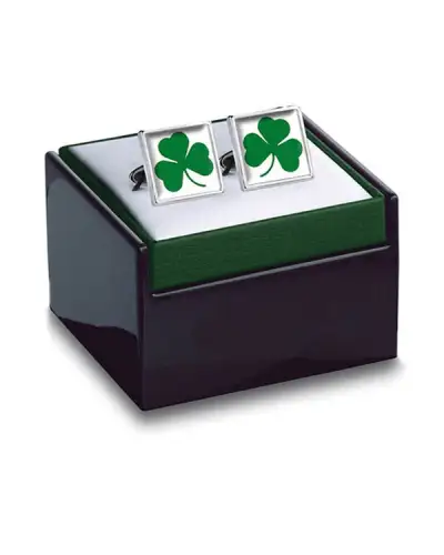 Others Fox and Chave Shamrock Cufflinks £29.00