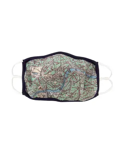 Face Masks Fox and Chave London Map Face Mask £11.00