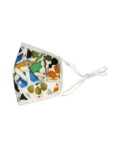 Face Masks Fox and Chave Gaudi Mosaic Face Mask £11.00