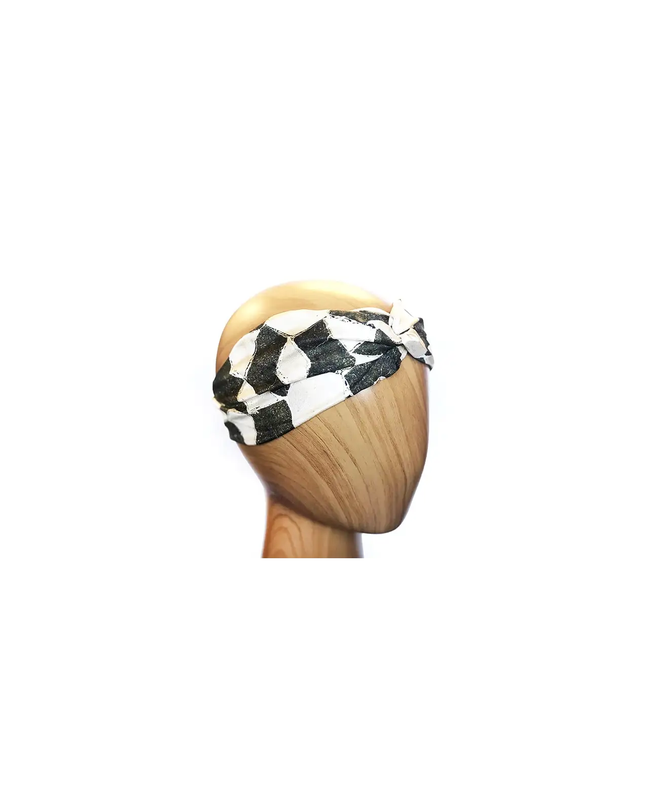 Bone China Hand Painted Fox and Chave Islamic Star Tiles Silk Headband £18.00