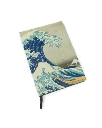 Notebooks Fox and Chave Hokusai Wave A5 Hardback Notebook £13.00