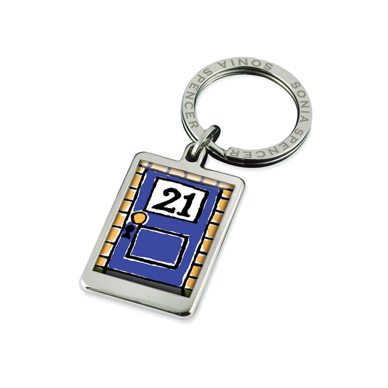 Key Rings Fox and Chave Landmark Birthday Keyrings £18.00