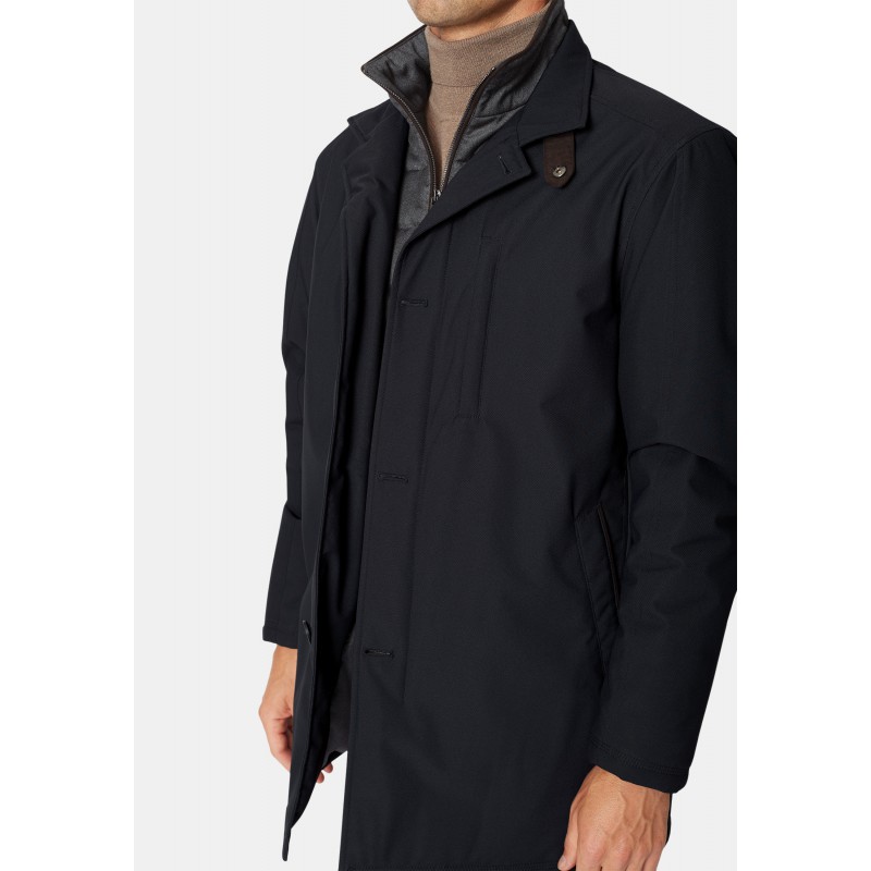 Coats Brook Taverner Bradshaw Navy Shortie Raincoat £161.00