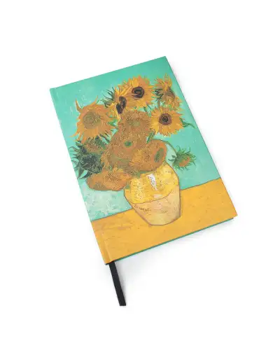 Notebooks Fox and Chave Van Gogh Sunflowers A5 Hardback Notebook £13.00