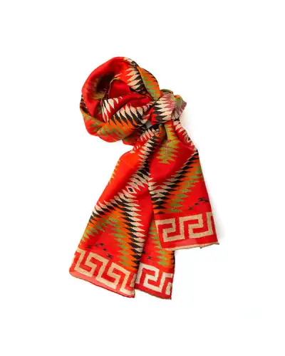 Scarves Fox and Chave Diamond Dazzler Silk Habotai Scarf £42.00