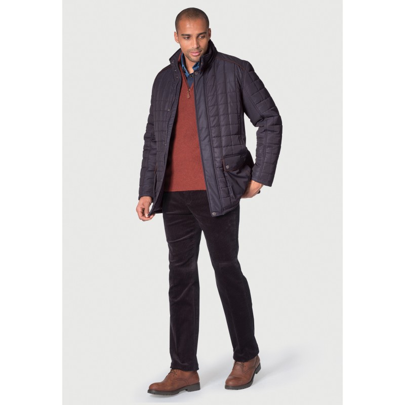 Coats Brook Taverner Roch Navy Quilted Coat £89.00