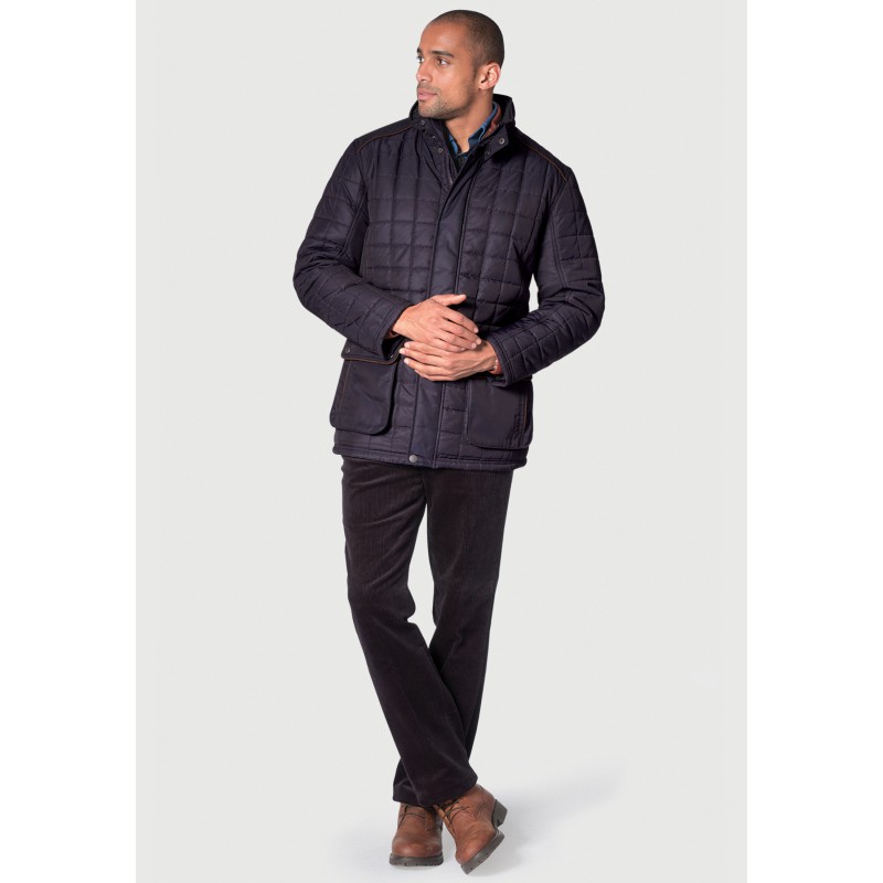 Coats Brook Taverner Roch Navy Quilted Coat £89.00