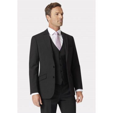 Suit Jackets Brook Taverner Tailored Fit Avalino Charcoal Suit Jacket £134.00