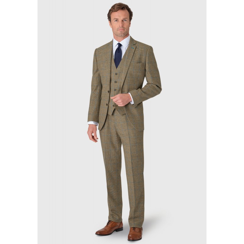 Suit Jackets Brook Taverner Tailored Fit Woolf Pure New Wool Check Suit Jacket £224.00