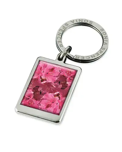Key Rings Fox and Chave Azaleas Keyring £18.00