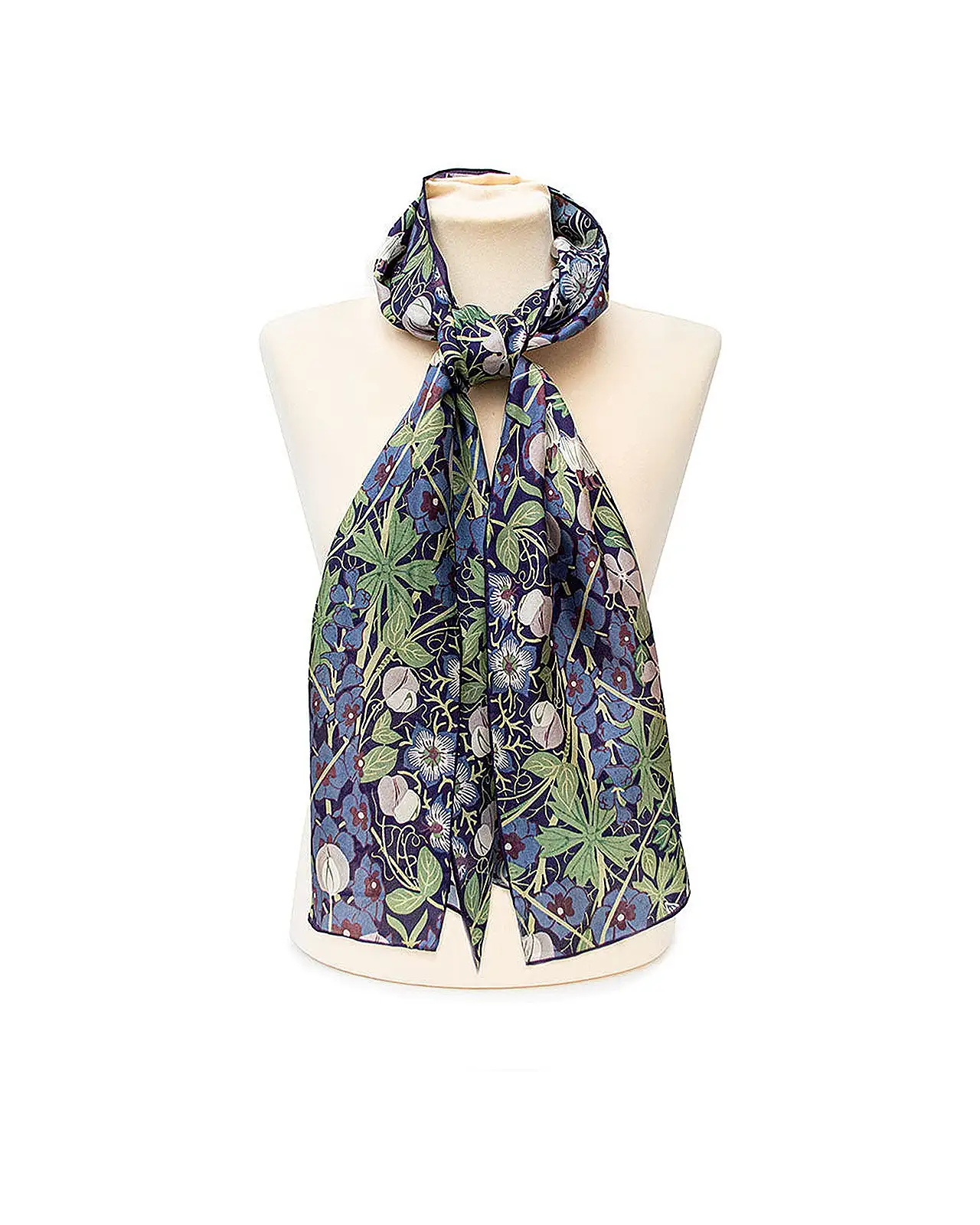 Scarves Fox and Chave Columbine Silk Habotai Scarf £42.00