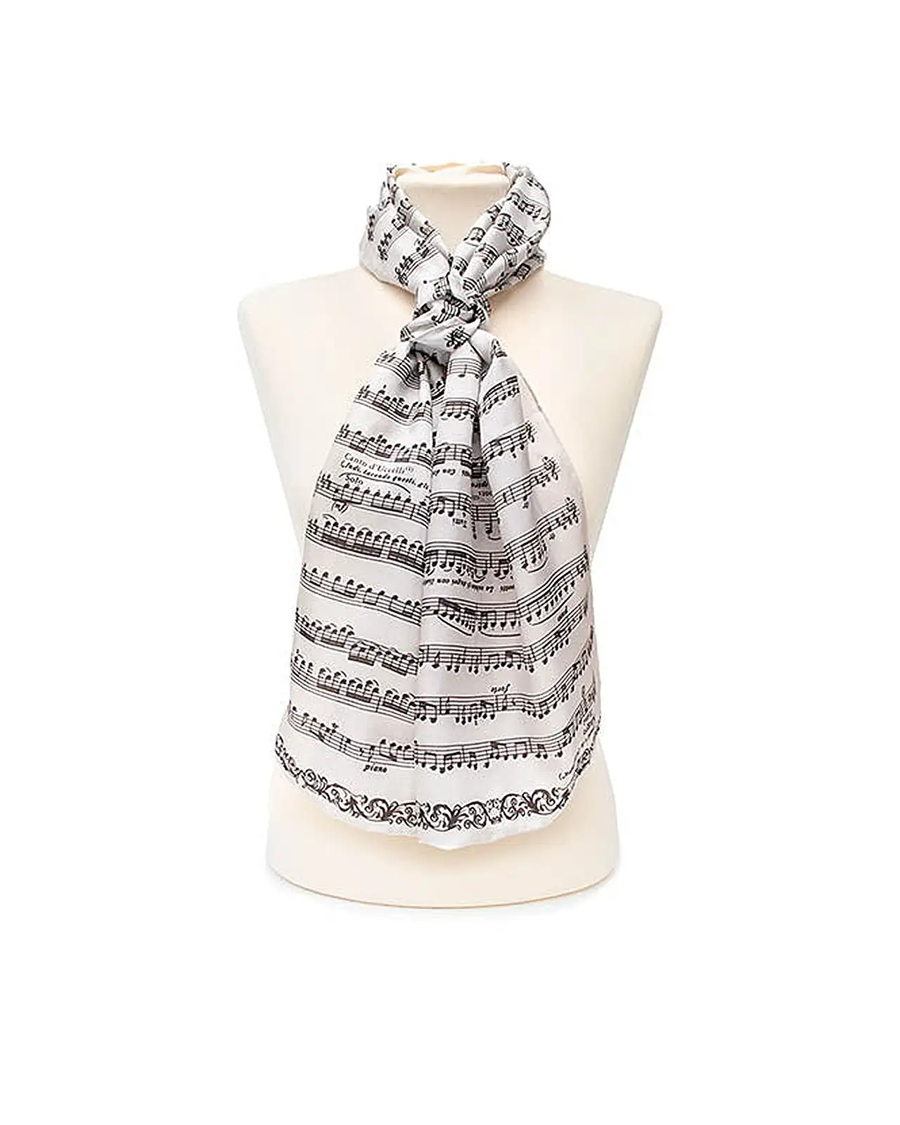 Scarves Fox and Chave Vivaldi Silk Habotai Scarf £42.00