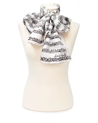 Scarves Fox and Chave Vivaldi Silk Habotai Scarf £42.00