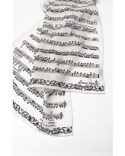 Scarves Fox and Chave Vivaldi Silk Habotai Scarf £42.00