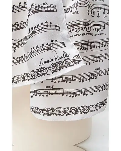 Scarves Fox and Chave Vivaldi Silk Habotai Scarf £42.00