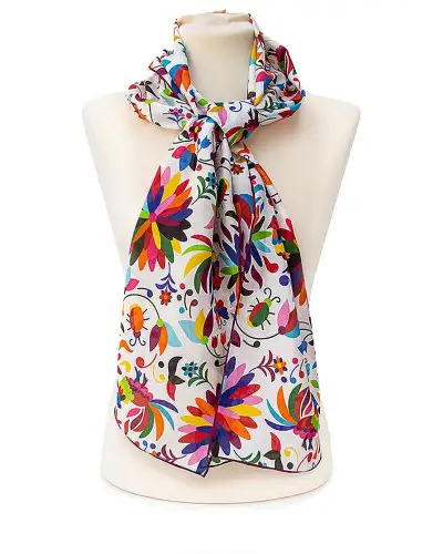 Scarves Fox and Chave Latin American Silk Habotai Scarf £32.00
