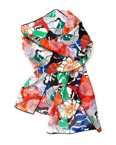 Scarves Fox and Chave Edouard Benedictus Silk Habotai Scarf £42.00
