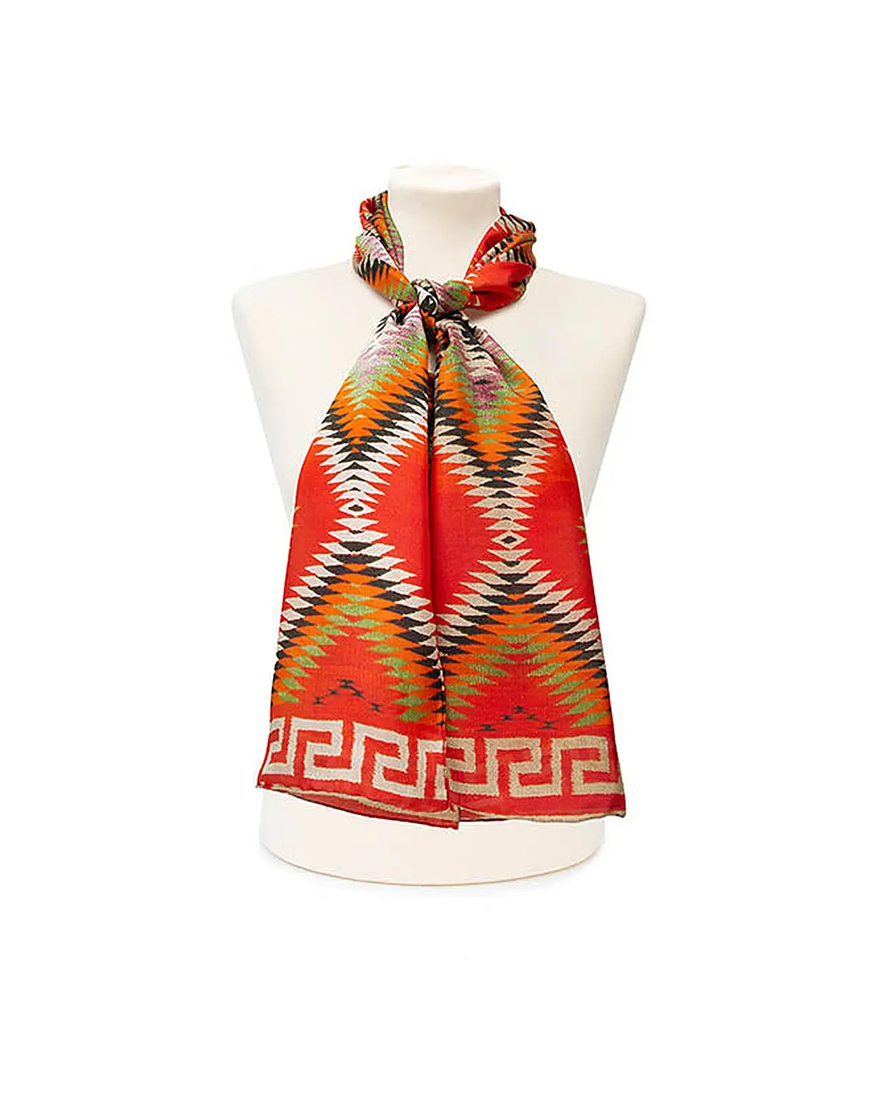 Scarves Fox and Chave Diamond Dazzler Silk Habotai Scarf £42.00