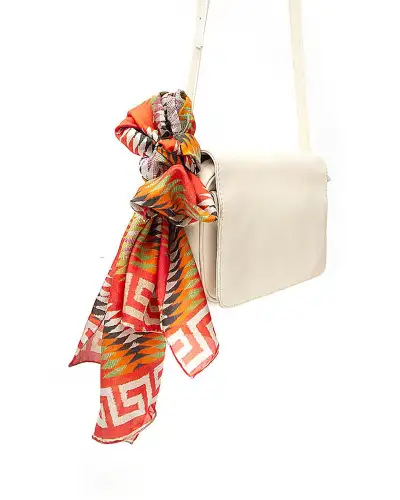 Scarves Fox and Chave Diamond Dazzler Silk Habotai Scarf £42.00